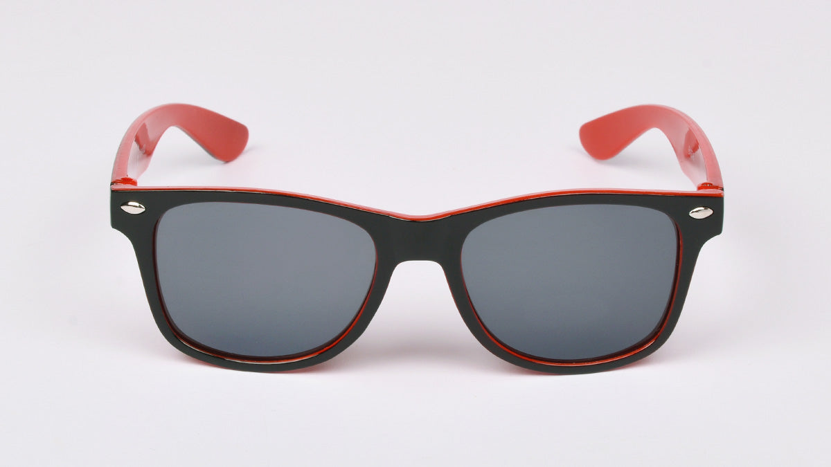 crno-crvene povoljne dječje sunčane naočale