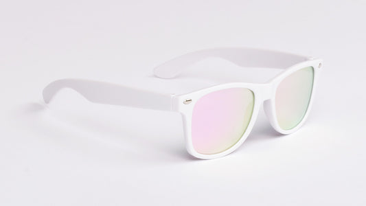 bijele sunčane naočale za djecu s rozom lećom povoljne cijene