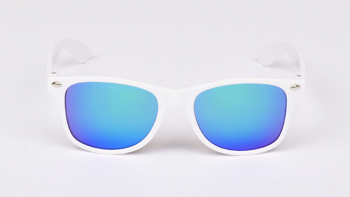 bijele sunčane naočale za djecu s plavom lećom povoljne cijene
