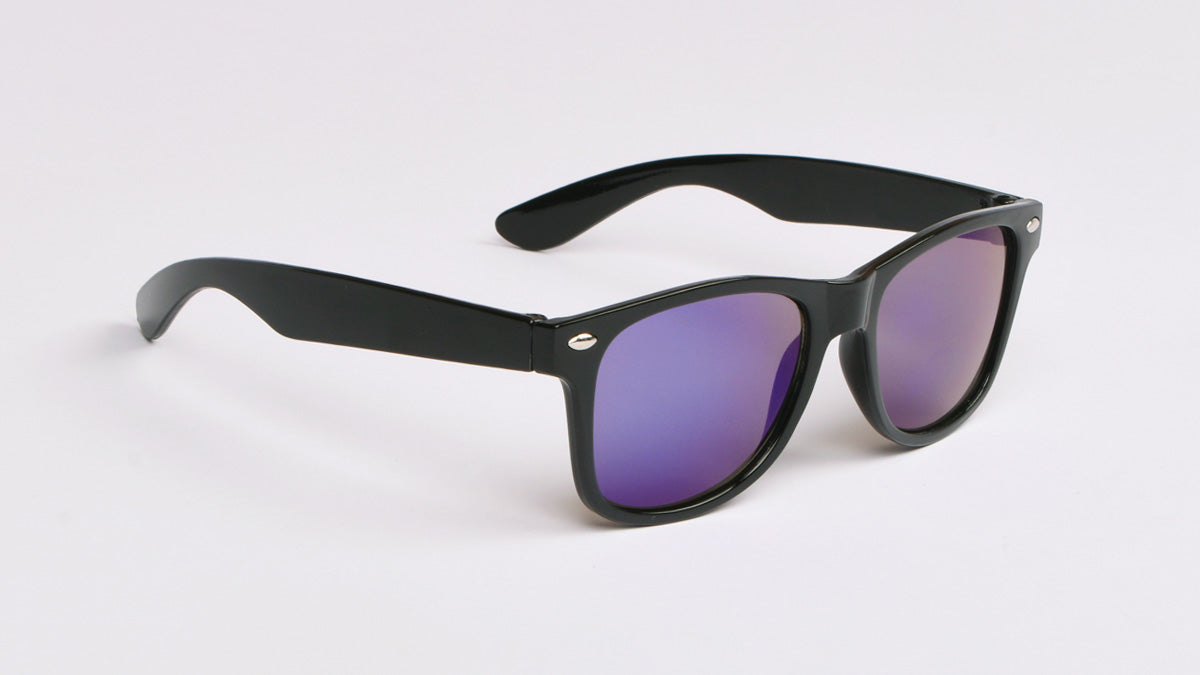 crne sunčane naočale za djecu s ljubičastom lećom povoljne cijene