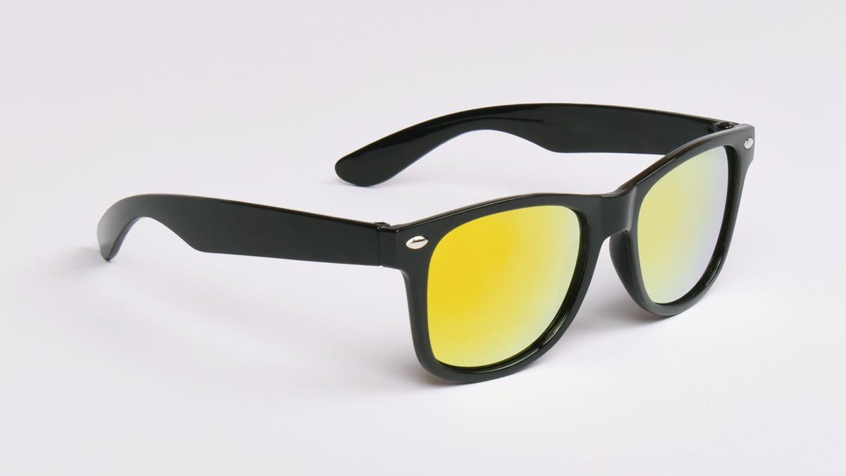 crne sunčane naočale za djecu sa žutom lećom povoljne cijene