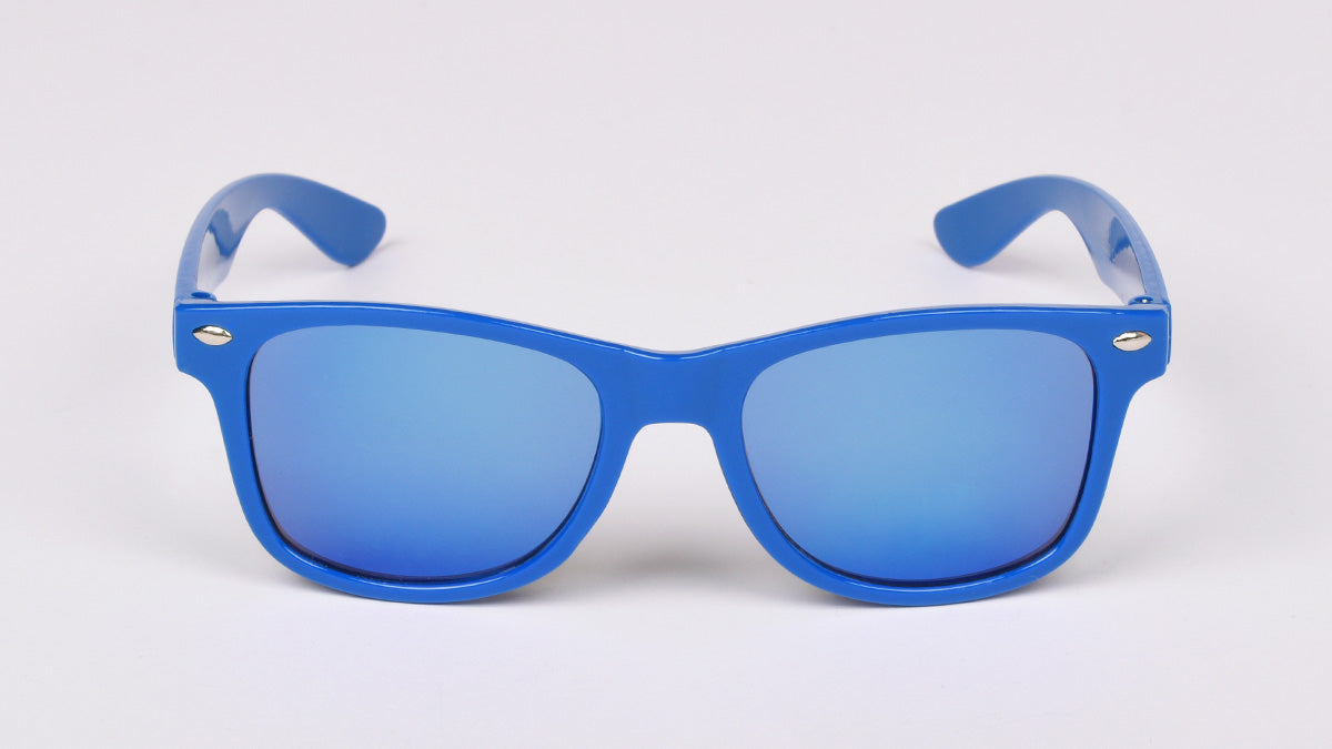 plave sunčane naočale za djecu s plavom lećom