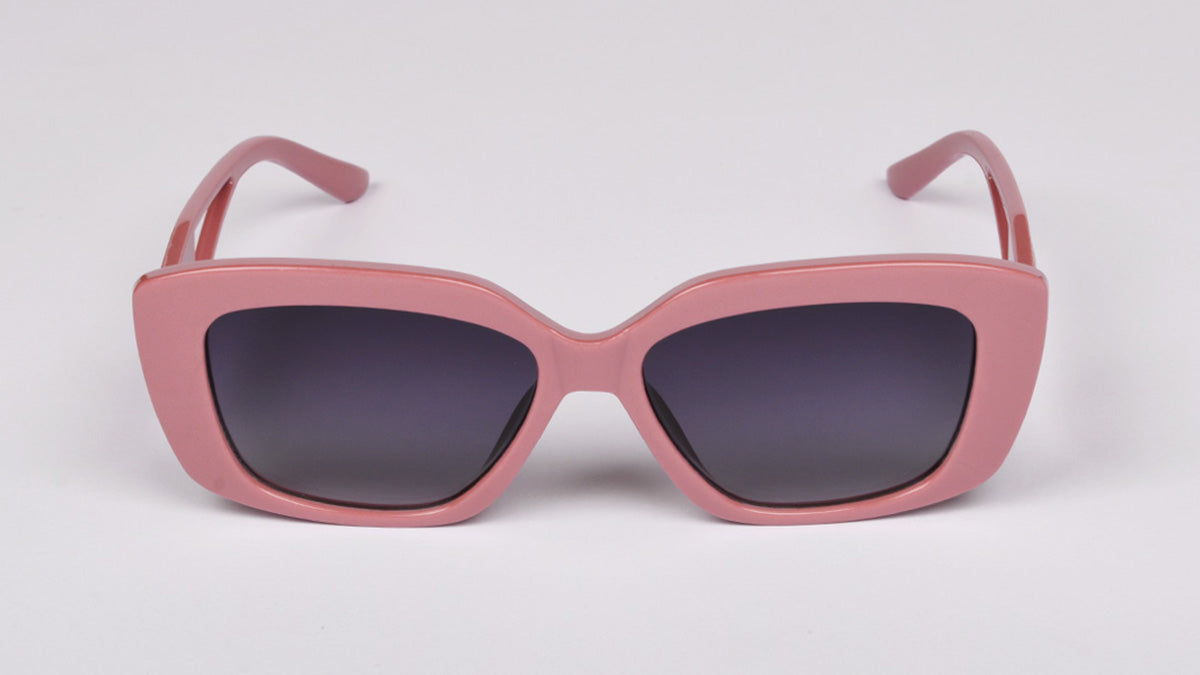 ženske polumačkaste sunčane naočale povoljne cijene, roze za ovalno lice