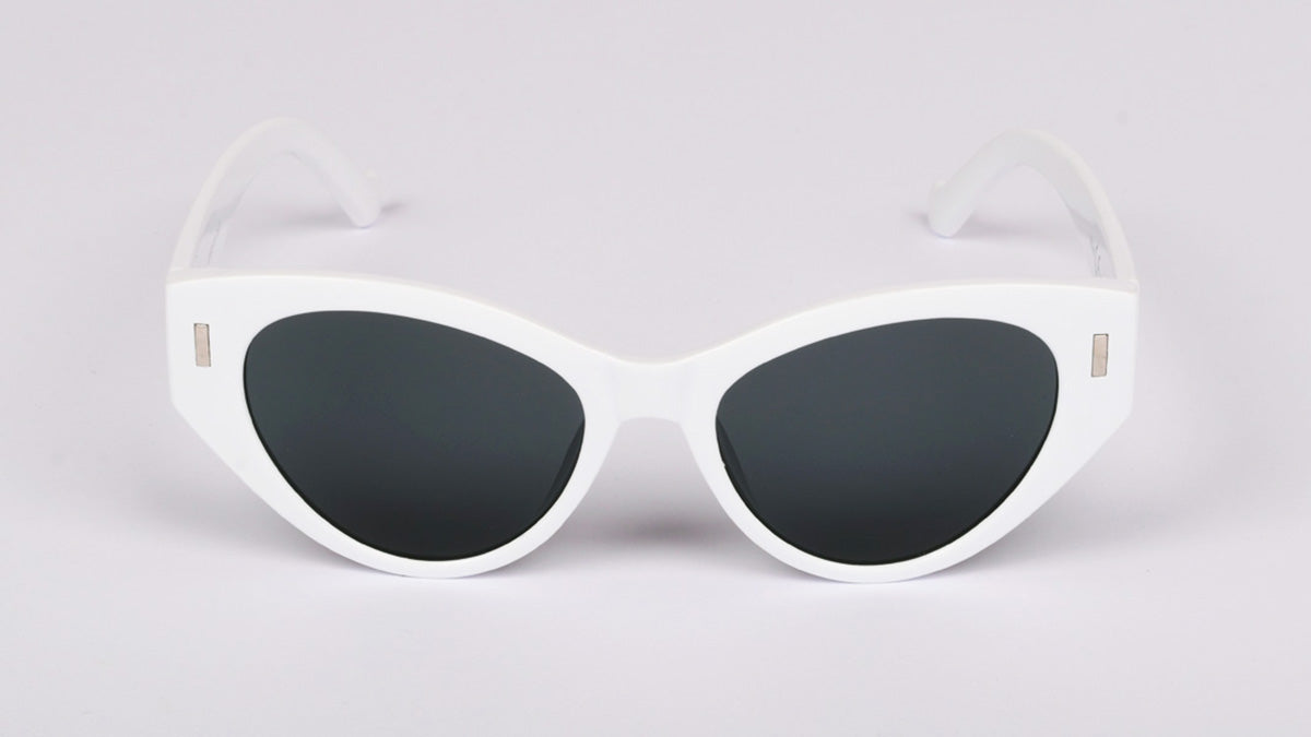 bijele ženske sunčane naočale mačkastog oblika povoljne cijene