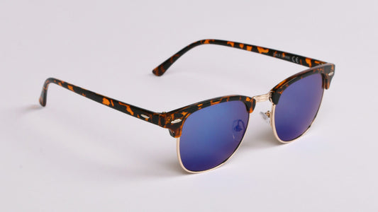 tigraste unisex sunčane naočale s plavom lećom