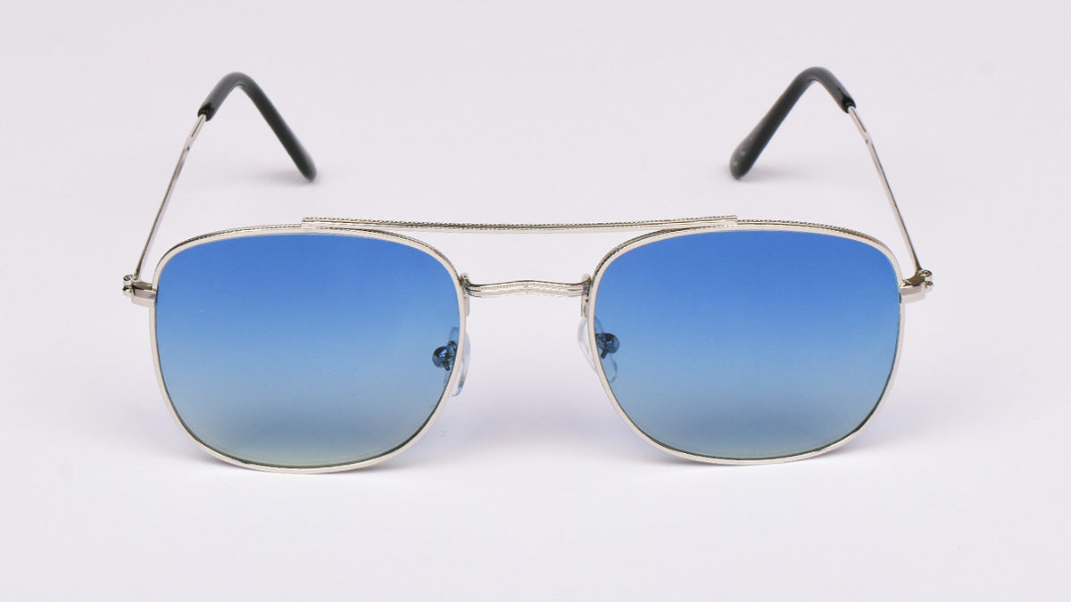 muške metalne sunčane naočale s lećom u boji