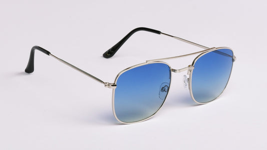 muške metalne sunčane naočale s lećom u boji