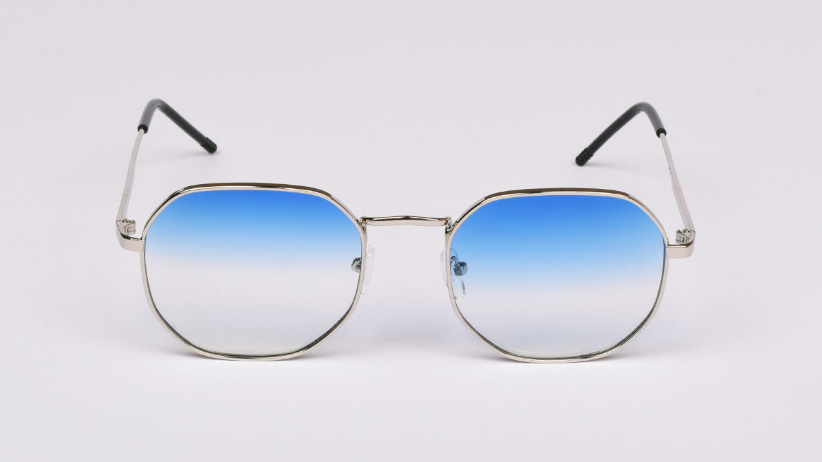 metalne sunčane naočale okruglog višekutnog oblika s lećom u boji povoljne cijene