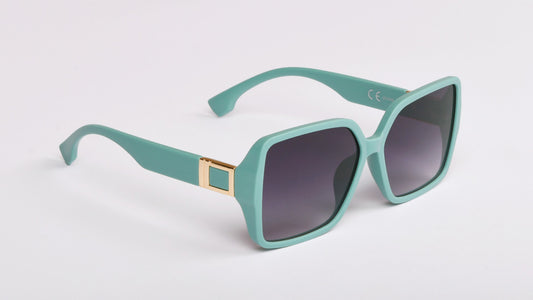 ženske zelene sunčane naočale predimenzioniranoh okvira