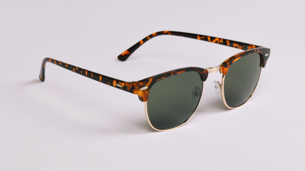 tigraste sunčane naočale sa zelenom lećom 